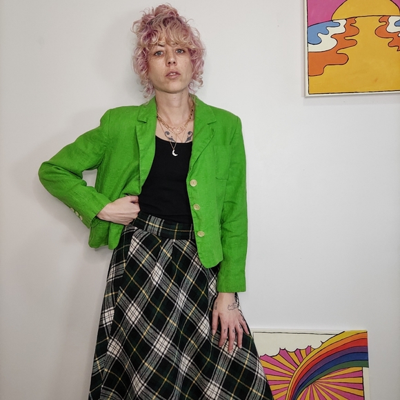 Vintage Green Jacket - Picture 4 of 9